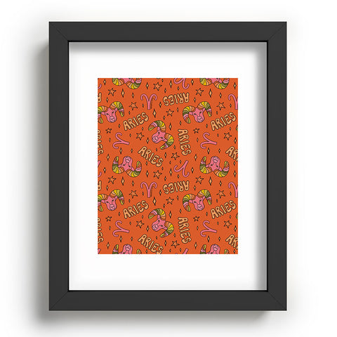 Doodle By Meg Aries Print Recessed Framing Rectangle