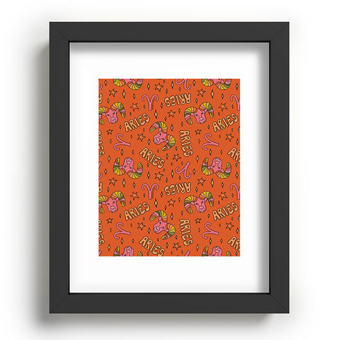 Doodle By Meg Aries Print Recessed Framing Rectangle