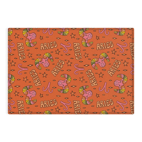 Doodle By Meg Aries Print Outdoor Rug