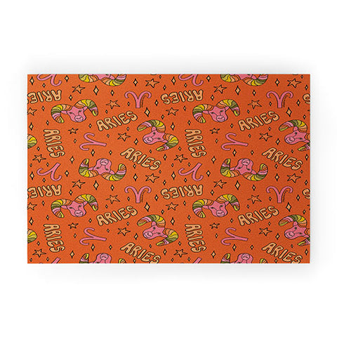 Doodle By Meg Aries Print Welcome Mat