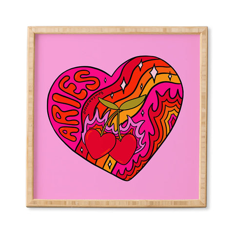 Doodle By Meg Aries Valentine Framed Wall Art