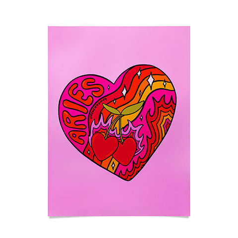 Doodle By Meg Aries Valentine Poster