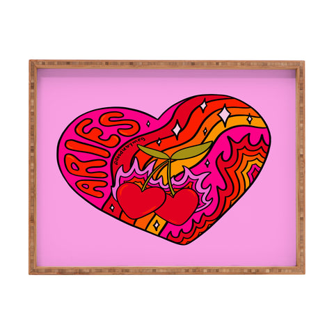 Doodle By Meg Aries Valentine Rectangular Tray