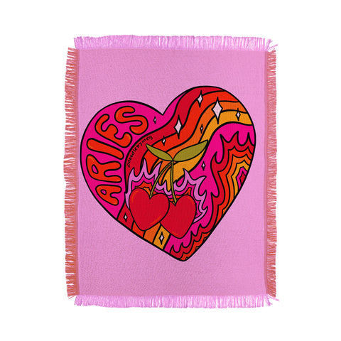 Doodle By Meg Aries Valentine Throw Blanket