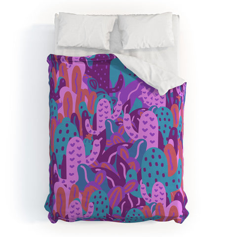 Doodle By Meg Botanical Nights Duvet Cover