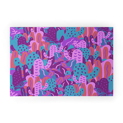 Doodle By Meg Botanical Nights Welcome Mat