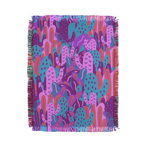 Doodle By Meg Botanical Nights Throw Blanket