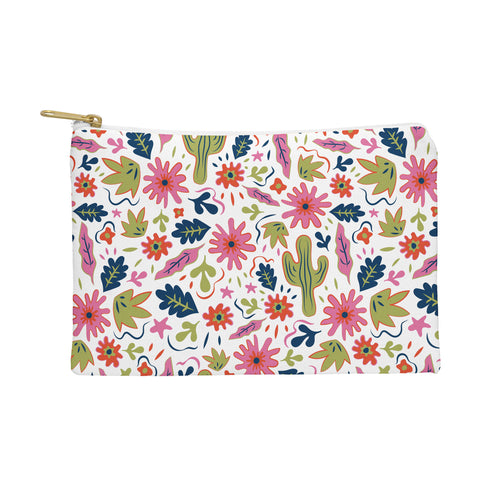 Doodle By Meg Cactus Folk Print Pouch