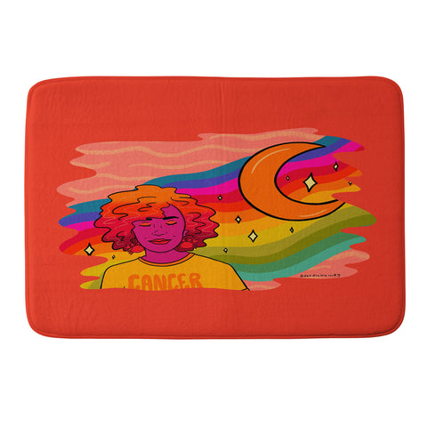 Doodle By Meg Cancer Babe Memory Foam Bath Mat