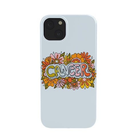 Doodle By Meg Cancer Flowers Phone Case