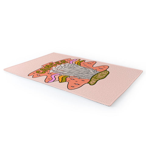 Doodle By Meg Cancer Mushroom Area Rug