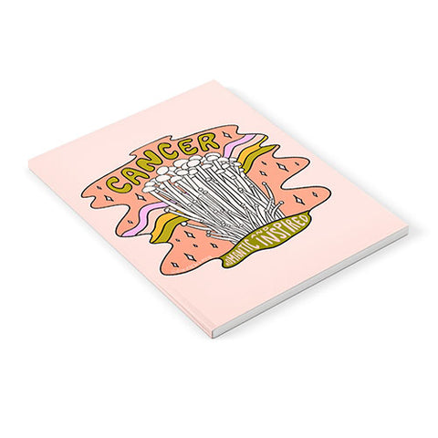 Doodle By Meg Cancer Mushroom Notebook