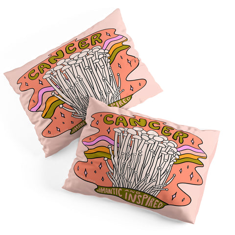 Doodle By Meg Cancer Mushroom Pillow Shams