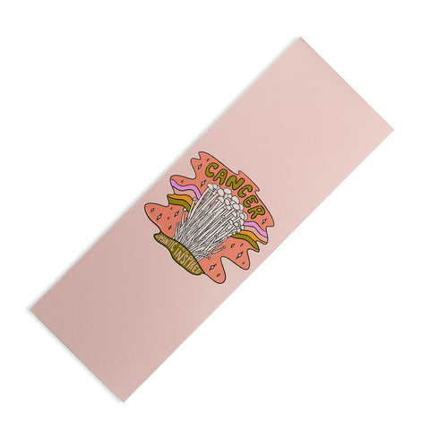 Doodle By Meg Cancer Mushroom Yoga Mat