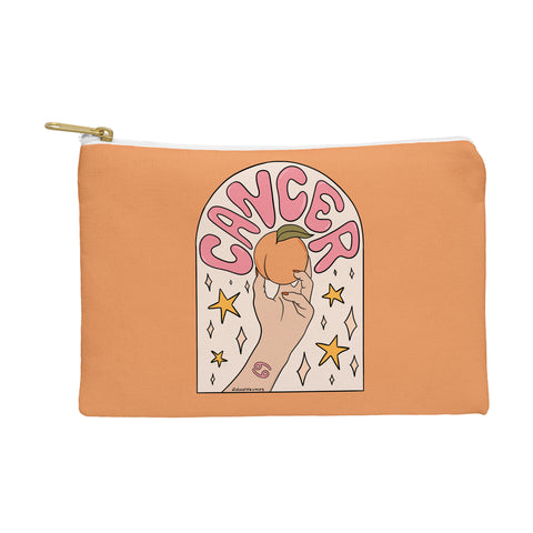 Doodle By Meg Cancer Peach Pouch