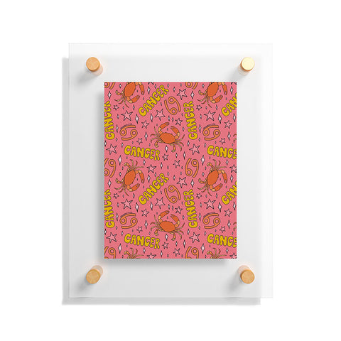 Doodle By Meg Cancer Print Floating Acrylic Print