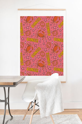 Doodle By Meg Cancer Print Art Print And Hanger