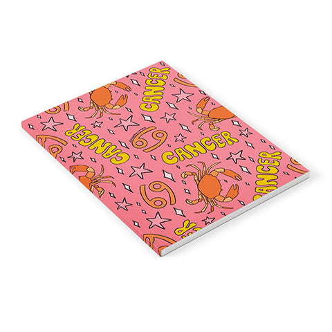 Doodle By Meg Cancer Print Notebook