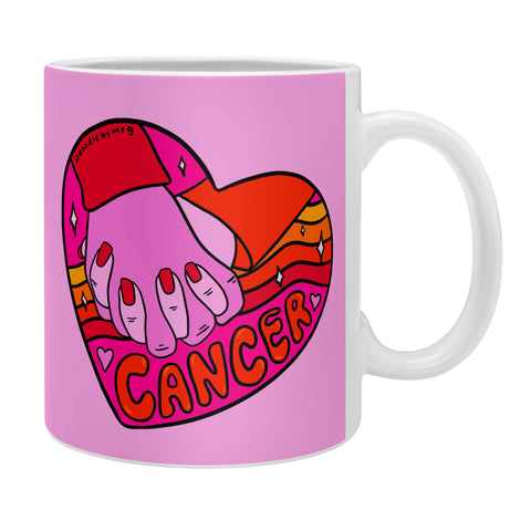 Doodle By Meg Cancer Valentine Coffee Mug