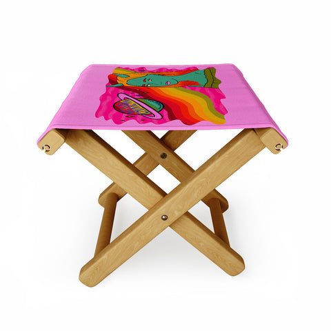Doodle By Meg Capricorn Babe Folding Stool