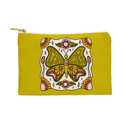 Doodle By Meg Capricorn Butterfly Pouch