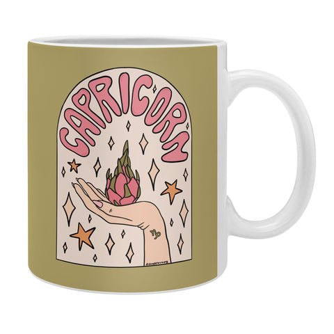 Doodle By Meg Capricorn Dragonfruit Coffee Mug