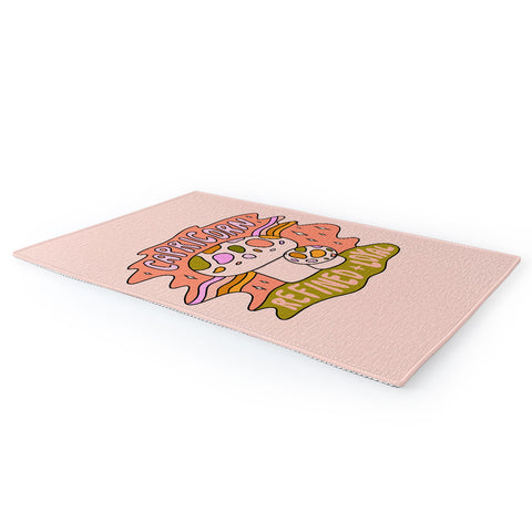 Doodle By Meg Capricorn Mushroom Area Rug