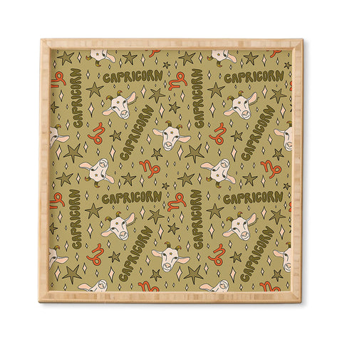 Doodle By Meg Capricorn Print Framed Wall Art