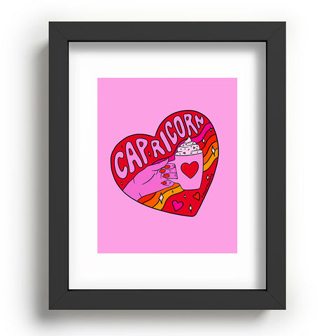 Doodle By Meg Capricorn Valentine Recessed Framing Rectangle