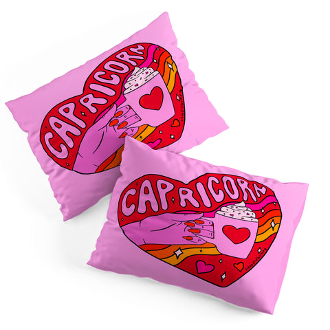 Doodle By Meg Capricorn Valentine Pillow Shams