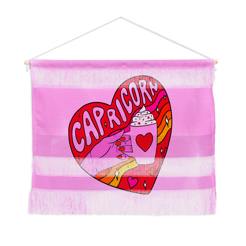 Doodle By Meg Capricorn Valentine Wall Hanging Landscape