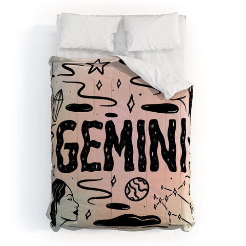 Doodle By Meg Celestial Gemini Comforter