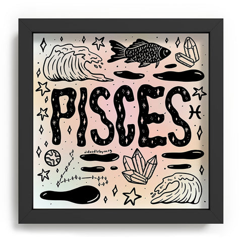 Doodle By Meg Celestial Pisces Recessed Framing Square