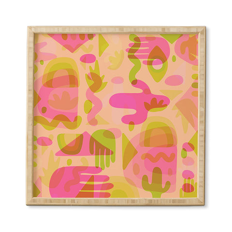 Doodle By Meg Colorful Cutout Print Framed Wall Art