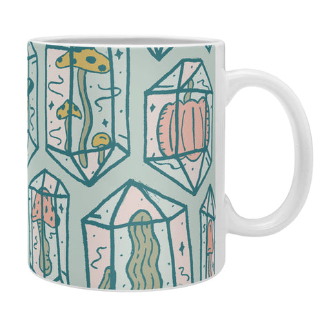 Doodle By Meg Crystals and Plants Coffee Mug
