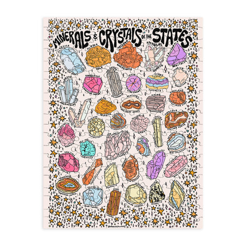 Doodle By Meg Crystals of the States Puzzle