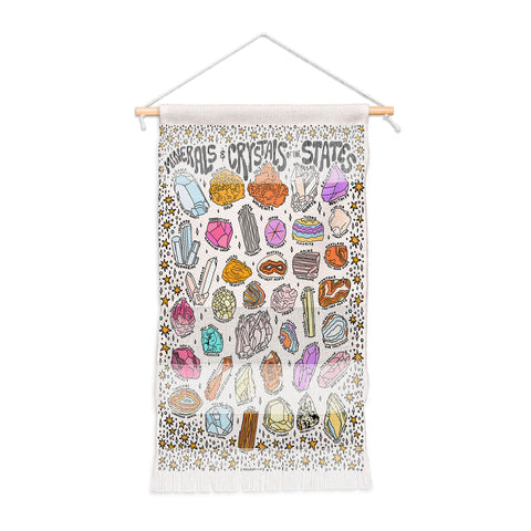 Doodle By Meg Crystals of the States Wall Hanging Portrait