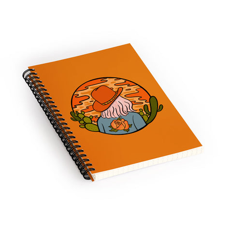 Doodle By Meg Desert Cowgirl Spiral Notebook