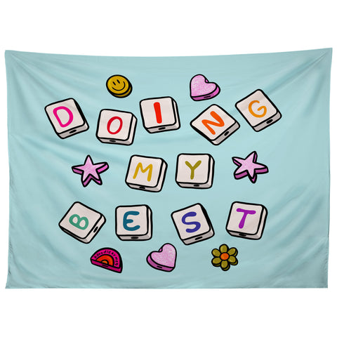 Doodle By Meg Doing My Best Tapestry