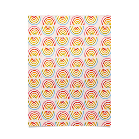 Doodle By Meg Doodle Rainbow Print Poster