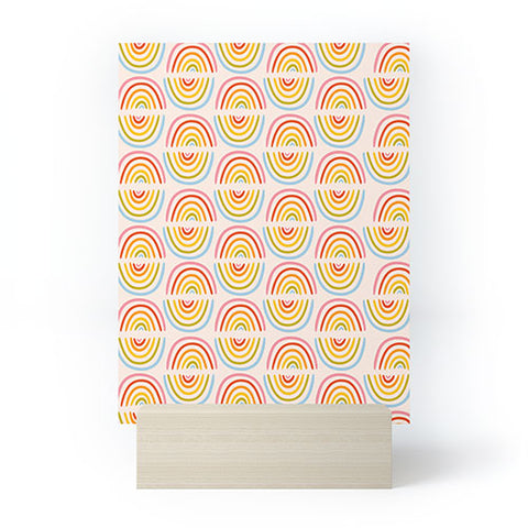 Doodle By Meg Doodle Rainbow Print Mini Art Print