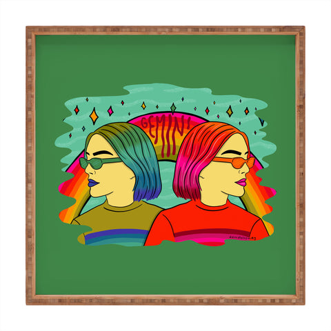 Doodle By Meg Gemini Babes Square Tray
