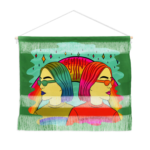 Doodle By Meg Gemini Babes Wall Hanging Landscape