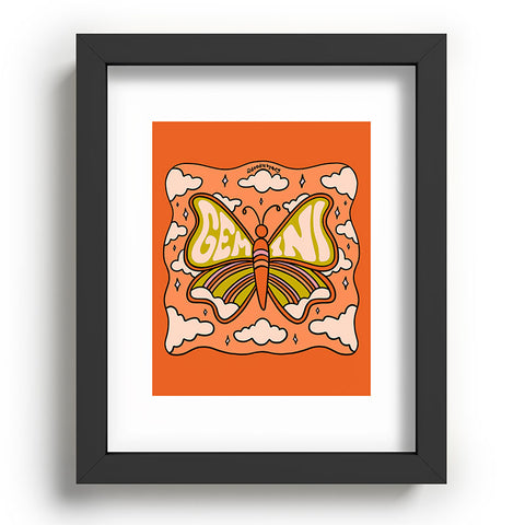 Doodle By Meg Gemini Butterfly Recessed Framing Rectangle