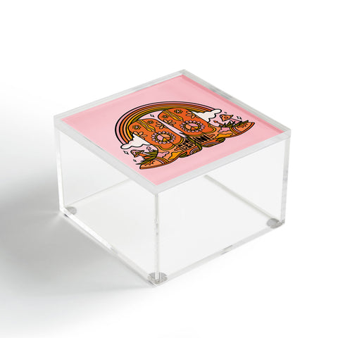 Doodle By Meg Gemini Cowboy Boots Acrylic Box