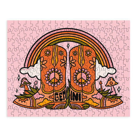 Doodle By Meg Gemini Cowboy Boots Puzzle