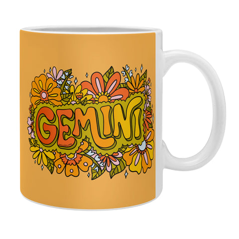 Doodle By Meg Gemini Flowers Coffee Mug