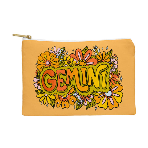 Doodle By Meg Gemini Flowers Pouch