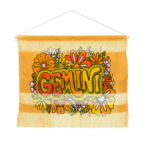 Doodle By Meg Gemini Flowers Wall Hanging Landscape