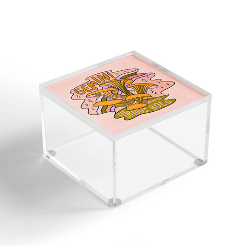 Doodle By Meg Gemini Mushroom Acrylic Box